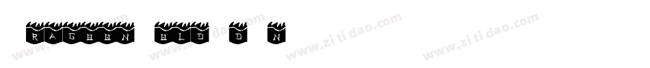 DragoonBold-d9nKZ字体转换
