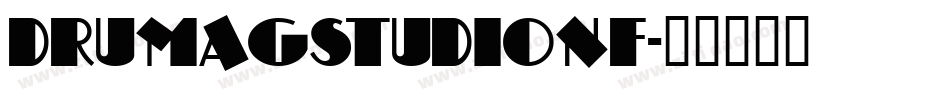 DrumagStudioNF字体转换