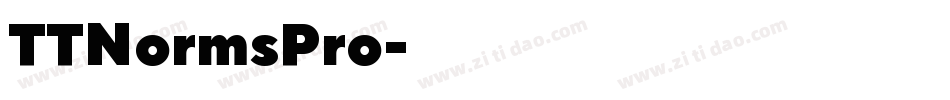 TTNormsPro字体转换