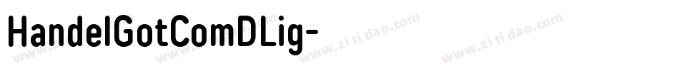 HandelGotComDLig字体转换