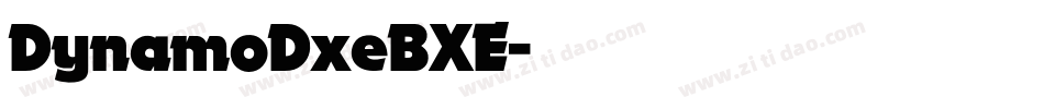 DynamoDxeBXE字体转换
