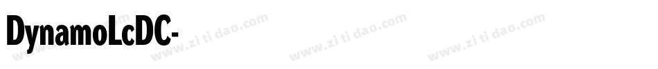 DynamoLcDC字体转换