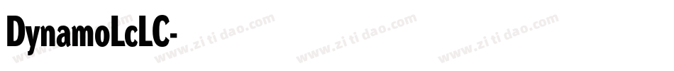 DynamoLcLC字体转换
