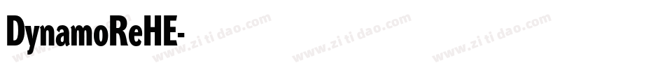 DynamoReHE字体转换