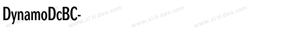 DynamoDcBC字体转换
