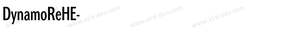DynamoReHE字体转换