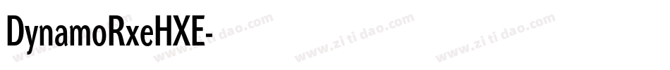 DynamoRxeHXE字体转换