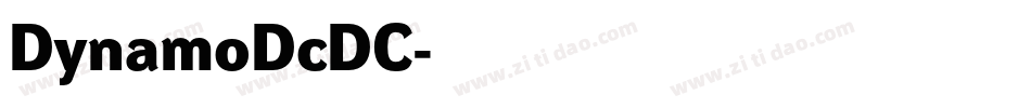 DynamoDcDC字体转换