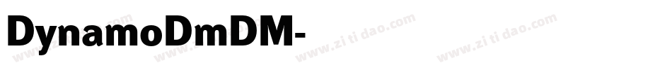 DynamoDmDM字体转换