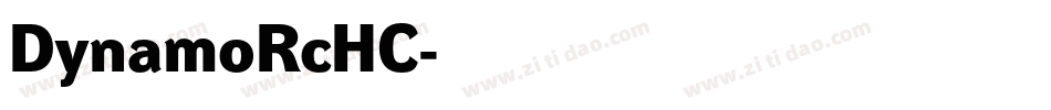 DynamoRcHC字体转换