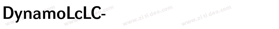 DynamoLcLC字体转换