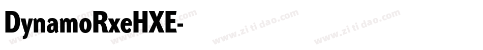 DynamoRxeHXE字体转换