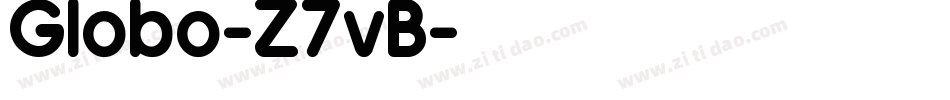 Globo-Z7vB字体转换