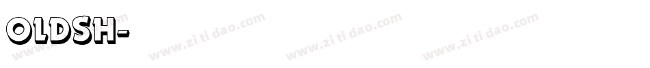 OLDSH字体转换