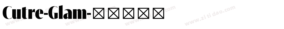 Cutre-Glam字体转换