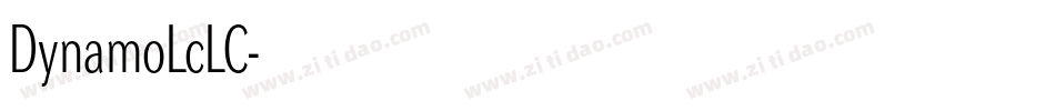 DynamoLcLC字体转换
