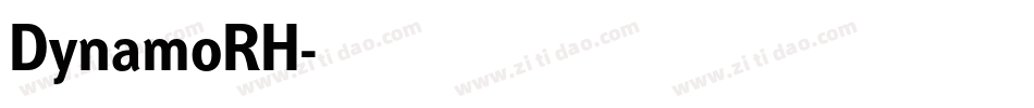 DynamoRH字体转换