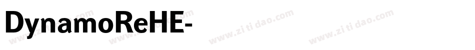 DynamoReHE字体转换