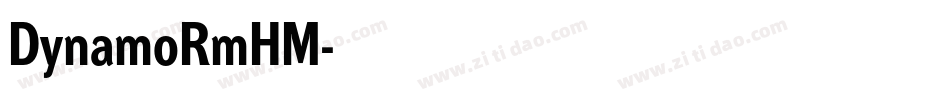 DynamoRmHM字体转换