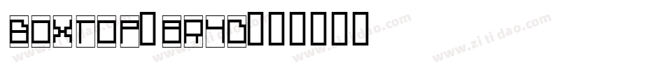 BoxTop-8RYD字体转换