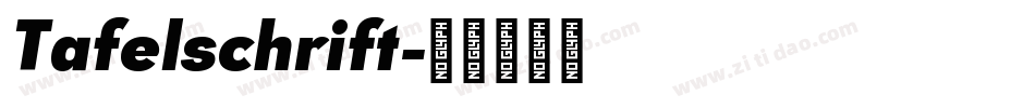 Tafelschrift字体转换
