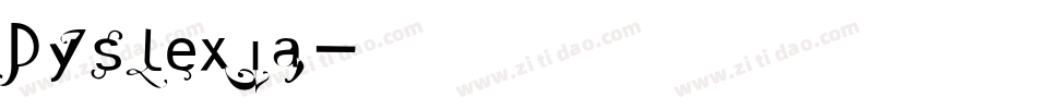 Dyslexia字体转换
