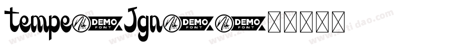 Tempe-Jgn7字体转换