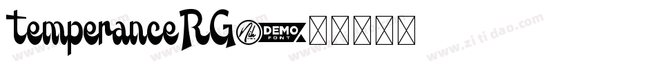 TemperanceRG字体转换