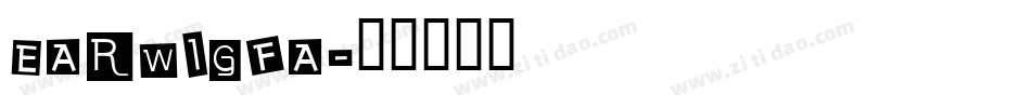 EARWIGFA字体转换