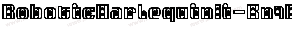 RoboticHarlequinIi-Kn1D字体转换