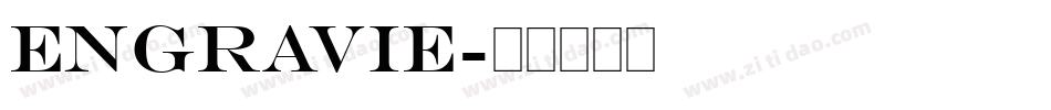 ENGRAVIE字体转换