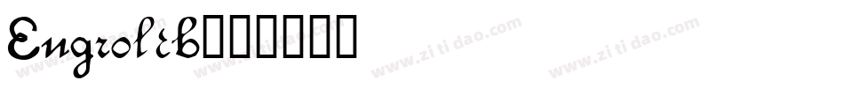 Engroleb字体转换