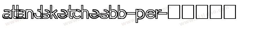 AtlandsketchesBb-PEr字体转换