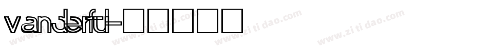 Vanderful字体转换