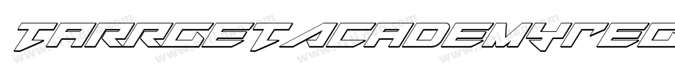 TarrgetAcademyRegular-ABEx字体转换