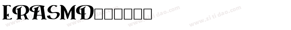 ERASMD字体转换