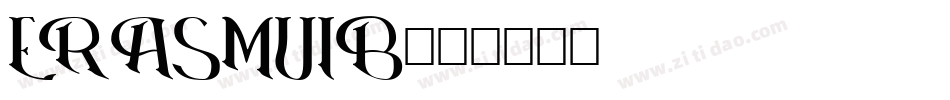 ERASMUIB字体转换