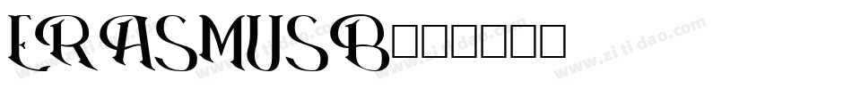 ERASMUSB字体转换