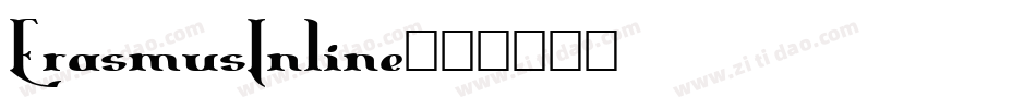 ErasmusInline字体转换