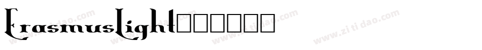 ErasmusLight字体转换