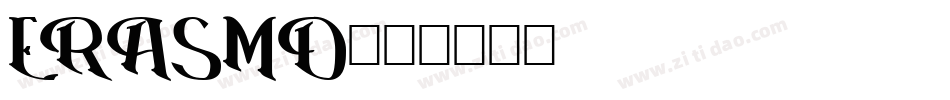 ERASMD字体转换