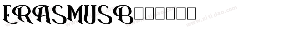 ERASMUSB字体转换