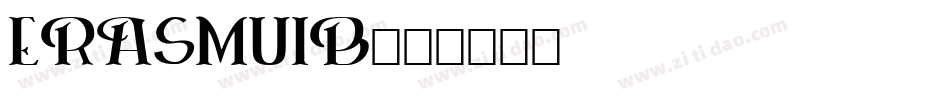 ERASMUIB字体转换
