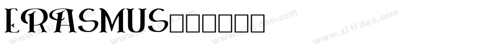 ERASMUS字体转换