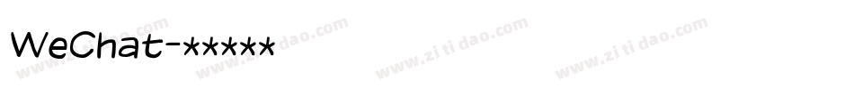 WeChat字体转换