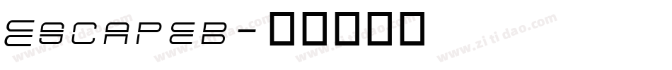 Escapeb字体转换