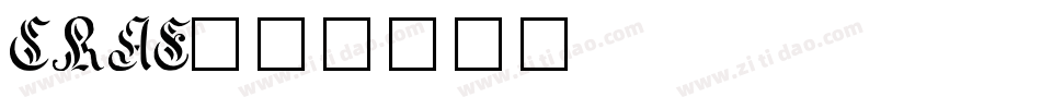 CRAE字体转换