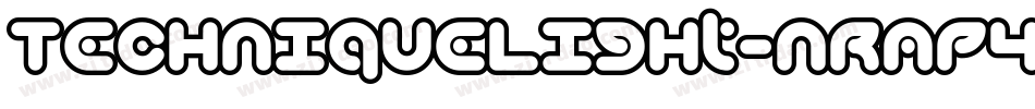 TechniqueLight-nRAP4字体转换