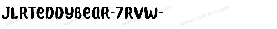 JlrTeddyBear-7rvw字体转换