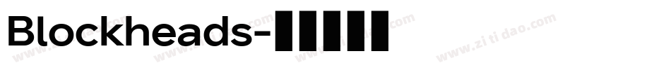 Blockheads字体转换
